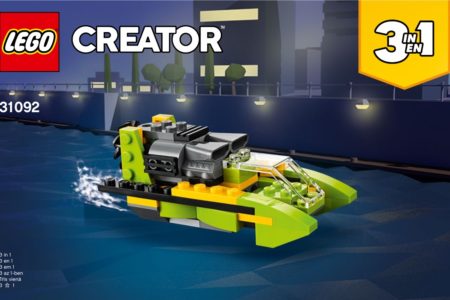 How-To LEGO Creators Build 31092 - The Speedboat / Powerboat Build (Build 3)