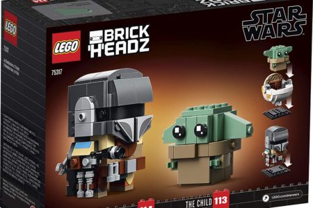 The LEGO BrickHeadz Star Wars The Mandalorian & The Child 75317 Building Kit is set to be release on Aug 1. 2020. Pre-Order yours today!