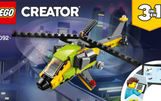 How-To LEGO Creators 3 in 1 Speed Build 31092 – The Helicopter (Build 1)