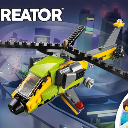 How-To LEGO Creators 3 in 1 Speed Build 31092 – The Helicopter (Build 1)