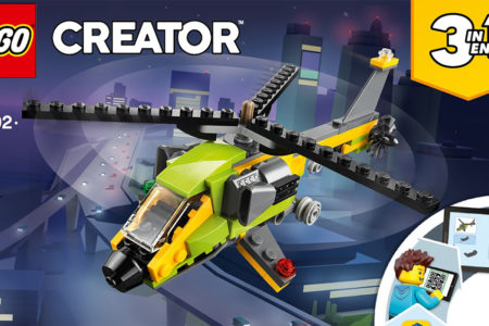 How-To LEGO Creators 3 in 1 Speed Build 31092 – The Helicopter (Build 1)