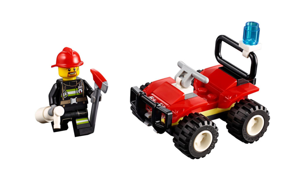 Lego City - Fire ATV - 30361